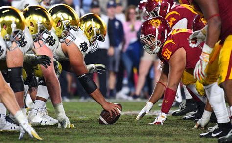 usc notre dame football rivalry
